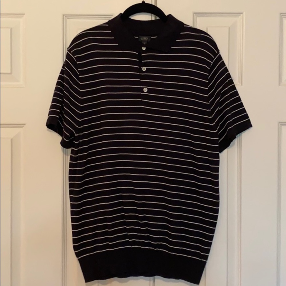 Pima Cotton Ribbed bottom Polo Shirt